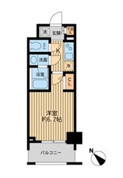 矢口渡駅 徒歩2分 5階の物件間取画像